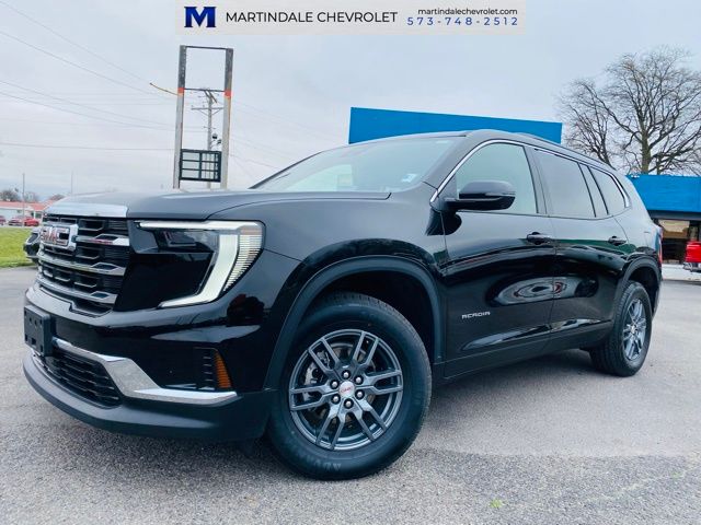 Black (Ebony Twilight Metallic) 2025 GMC Acadia Elevation FWD SUV / Crossover Front-Wheel Drive 8-Speed Automatic