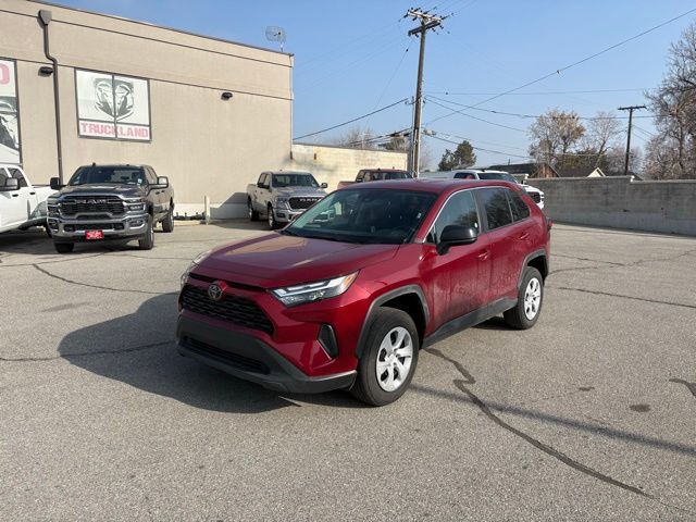 Pearl 2024 Toyota RAV4 LE AWD SUV / Crossover All-Wheel Drive 8-Speed Automatic