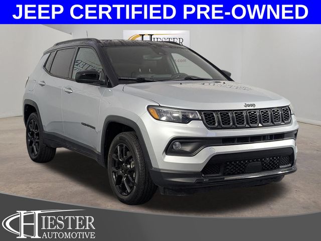 Silver Zynith Metallic Clearcoat 2024 Jeep Compass SUV / Crossover Four-Wheel Drive 8-Speed Automatic