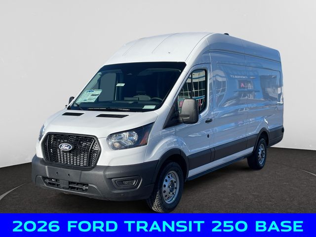 Oxford White 2026 Ford Transit Cargo Van All-Wheel Drive 