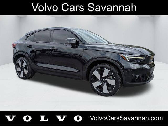 Onyx Black Metallic 2023 Volvo C40 Recharge Twin Ultimate eAWD SUV / Crossover All-Wheel Drive 1-Speed Automatic