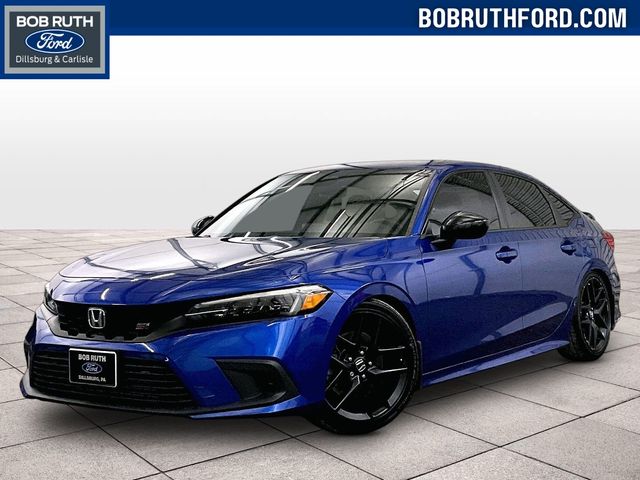 2022 Honda Civic Si Blue at Rochrich Mazda