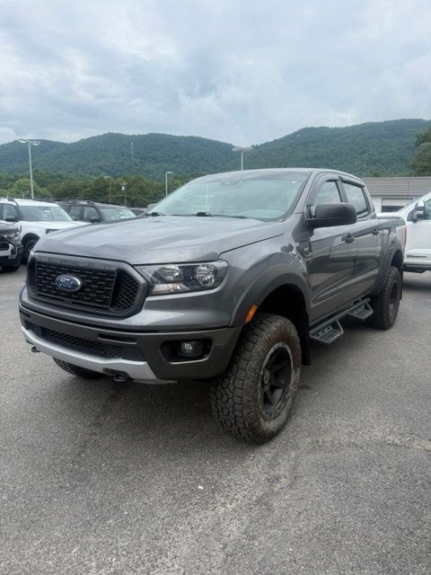 Gray Metallic 2021 Ford Ranger Pickup Truck Four-Wheel Drive Automatic