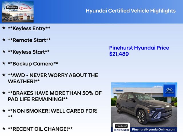 Used 2025 Hyundai Kona SUV