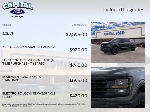 New 2026 Black Ford XLT image 5
