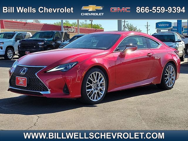 Used Car 2020 Lexus Rc  350 For Sale Under $40,000 In Plainview, Texas