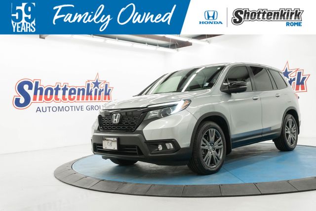 Silver 2021 Honda Passport EX-L FWD SUV / Crossover Front-Wheel Drive 9-Speed Automatic