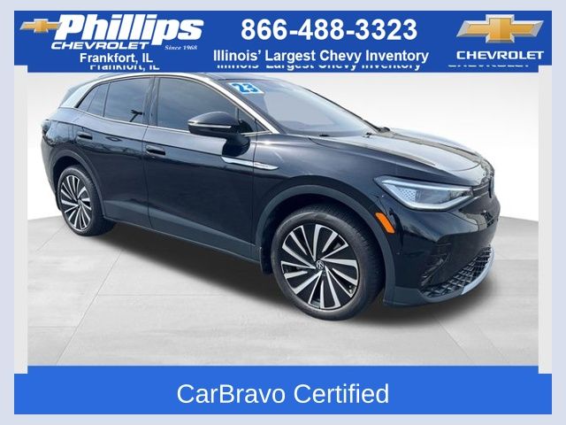 Deep Black Pearl 2023 Volkswagen ID.4 Pro S Plus AWD SUV / Crossover All-Wheel Drive Automatic