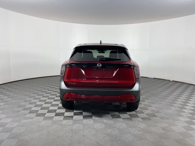 2025 Scarlet Ember Tintcoat/Super Black Nissan Kicks SV FWD SUV