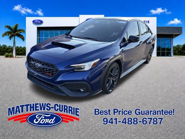 Sapphire Blue Pearl 2025 Subaru WRX Sedan All-Wheel Drive 6-Speed Manual