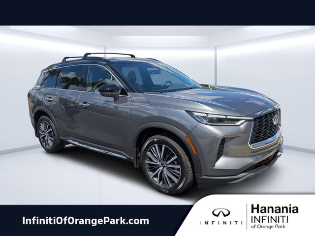 Gray (Graphite Shadow/Blk Obsid) 2025 INFINITI QX60 Autograph AWD SUV / Crossover All-Wheel Drive 9-Speed Automatic
