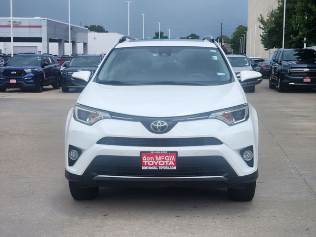 2018 Toyota RAV4 XLE White at Durrett Motor Company