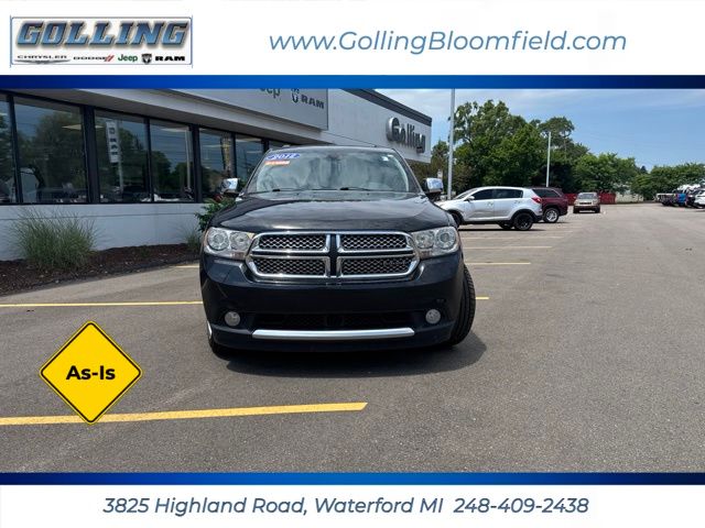 Brilliant Black Crystal Pearlcoat 2012 Dodge Durango SUV / Crossover All-Wheel Drive 6-Speed Automatic