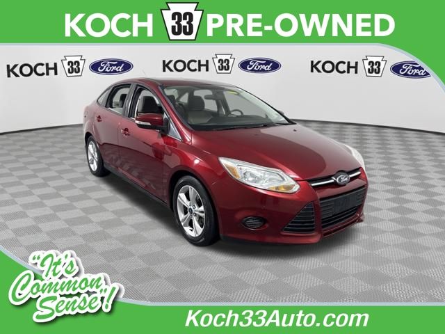 Ruby Red 2014 Ford Focus SE Sedan Front-Wheel Drive 6-Speed Automatic