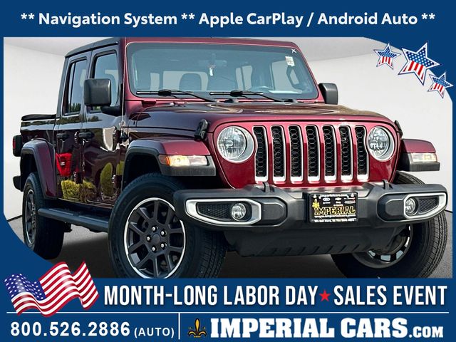 Snazzberry Pearlcoat 2021 Jeep Gladiator Pickup Truck Four-Wheel Drive 8-Speed Automatic