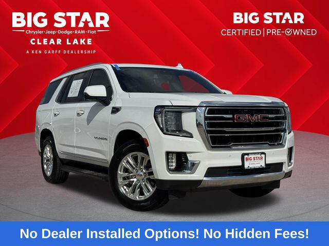 2023 GMC Yukon SLT White at Big Star Buick GMC