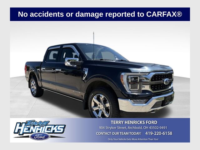 Antimatter Blue Metallic 2021 Ford F-150 Pickup Truck Four-Wheel Drive Automatic