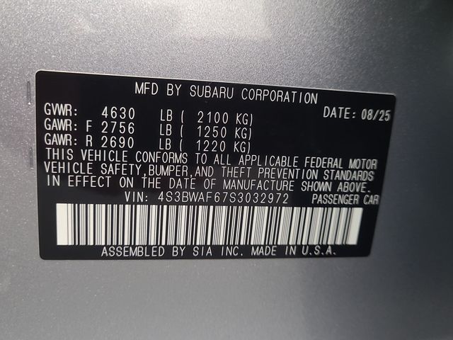 2025 – Subaru – Legacy