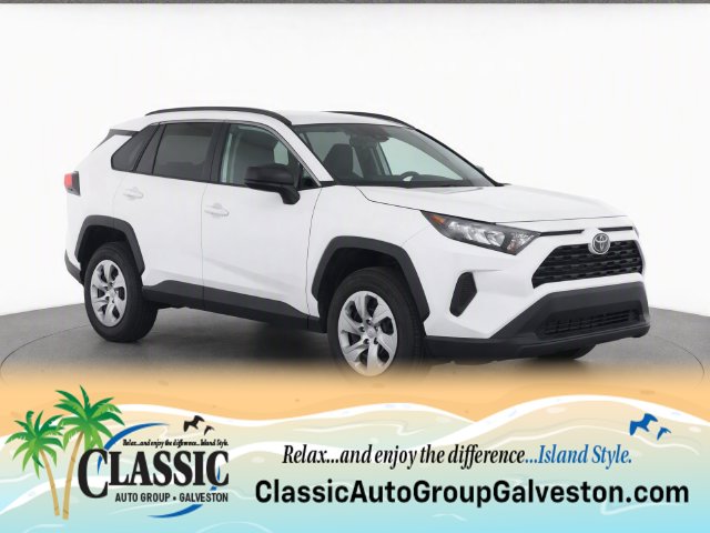 2021 Toyota RAV4 LE White at Big Star Chrysler Jeep Dodge Ram 