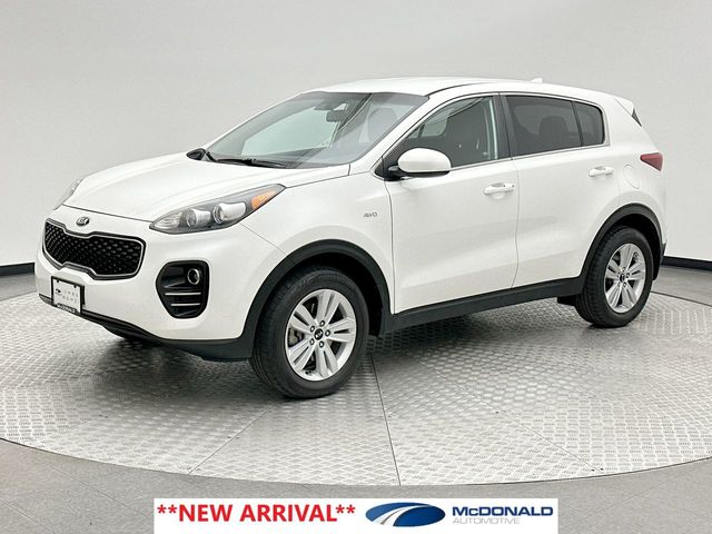 Clear White 2017 Kia Sportage SUV / Crossover All-Wheel Drive 6-Speed Automatic