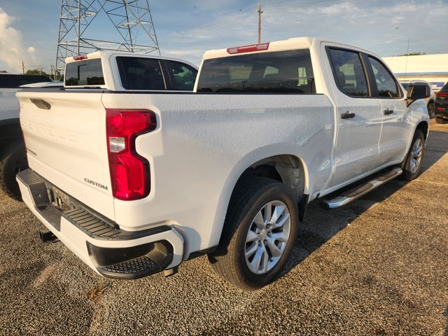 2021 Chevrolet Silverado 1500 Custom White at North Houston Mitsubishi