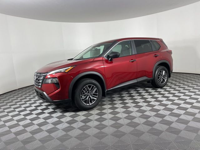 2025 Scarlet Ember Tintcoat Nissan Rogue S FWD SUV