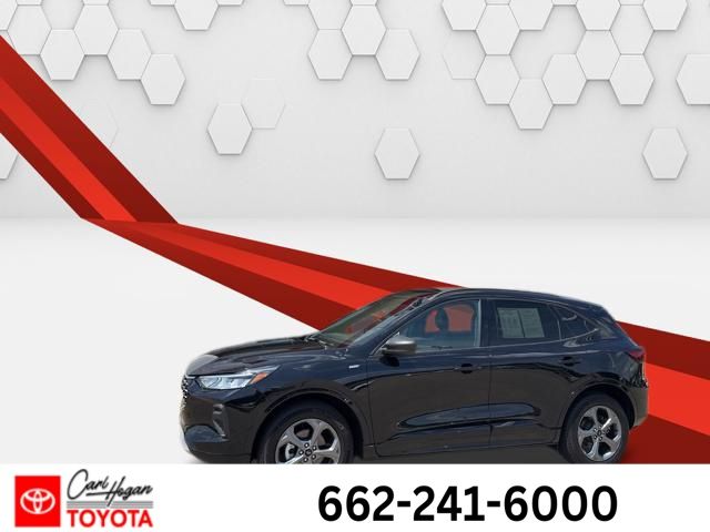 Black Metallic 2024 Ford Escape SUV / Crossover All-Wheel Drive 8-Speed Automatic