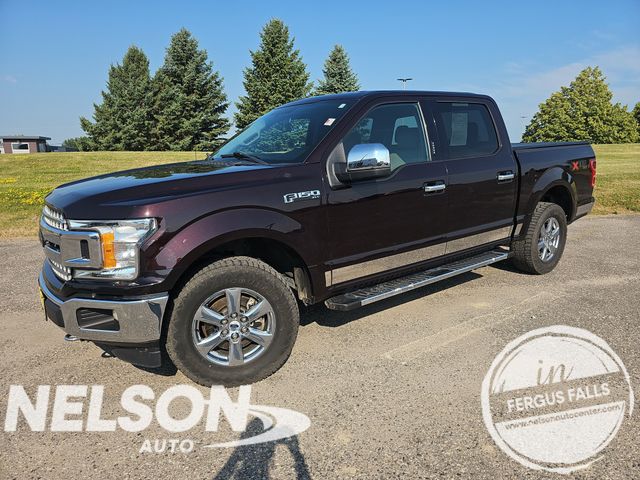 Purple 2018 Ford F-150 Pickup Truck Four-Wheel Drive Automatic