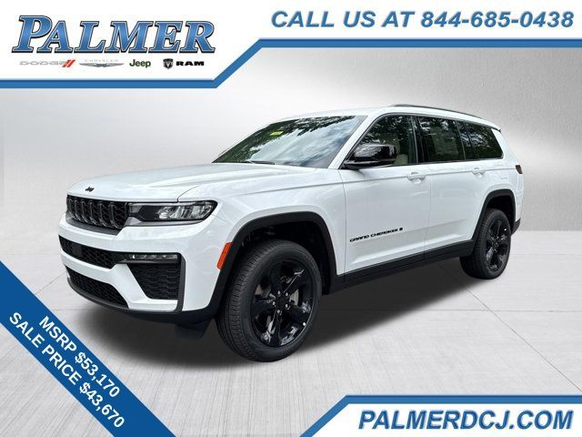 Bright White Clearcoat 2026 Jeep Grand Cherokee L SUV / Crossover Four-Wheel Drive 8-Speed Automatic
