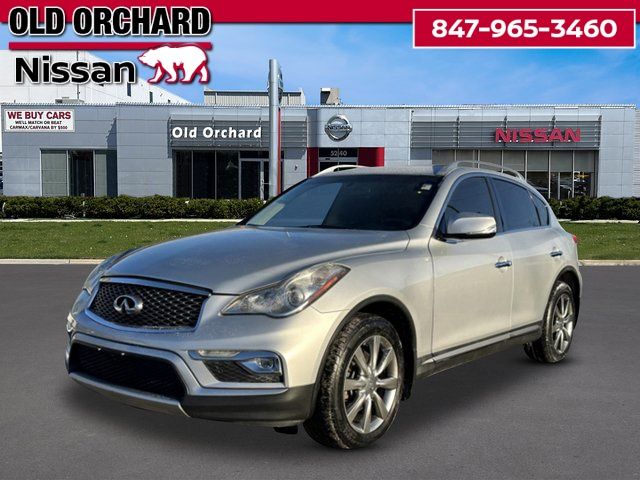 Gray (Liquid Platinum) 2016 INFINITI QX50 AWD SUV / Crossover All-Wheel Drive 7-Speed Automatic