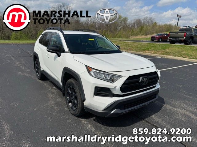 Super White 2020 Toyota RAV4 TRD Off-Road AWD SUV / Crossover All-Wheel Drive 8-Speed Automatic