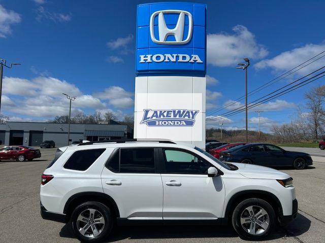 Platinum White 2026 Honda Pilot SUV / Crossover All-Wheel Drive Automatic
