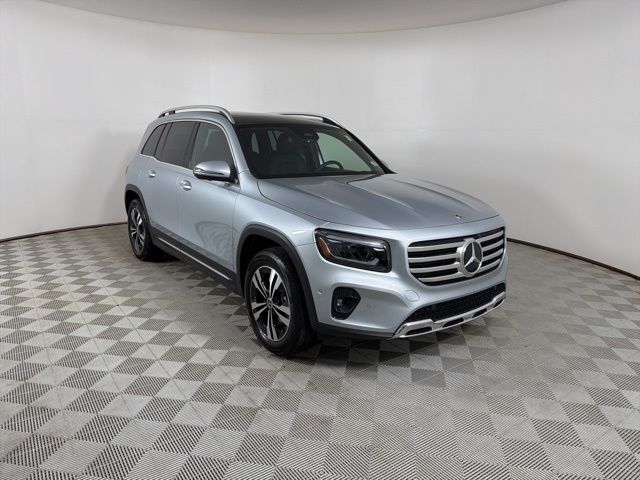 Cirrus Silver Metallic 2025 Mercedes-Benz GLB 250 4MATIC SUV / Crossover All-Wheel Drive 8-Speed Dual Clutch