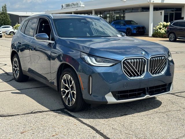 Blue Metallic 2025 BMW X3 SUV / Crossover All-Wheel Drive 8-Speed Automatic