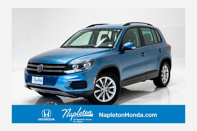 Pacific Blue Metallic 2018 Volkswagen Tiguan SUV / Crossover All-Wheel Drive 6-Speed Automatic