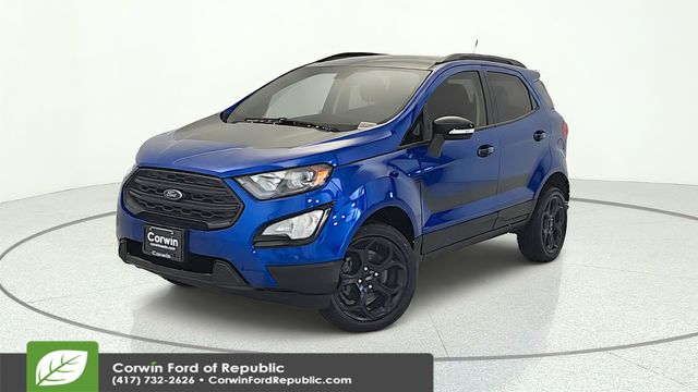 Lightning Blue Metallic 2022 Ford EcoSport SUV / Crossover All-Wheel Drive 6-Speed Automatic