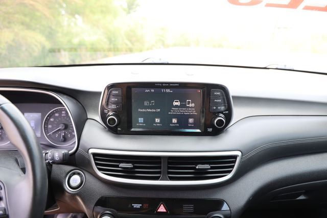 2021 Hyundai Tucson Limited Blue at Texan Dodge Chrysler Jeep Ram