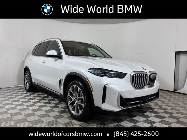 Mineral White Metallic 2026 BMW X5 SUV / Crossover All-Wheel Drive 8-Speed Automatic