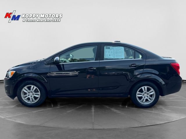 2016 Chevrolet Sonic LT - Black Metallic exterior view 2