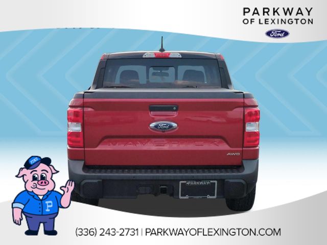 Used 2022 Red Ford Lariat image 4