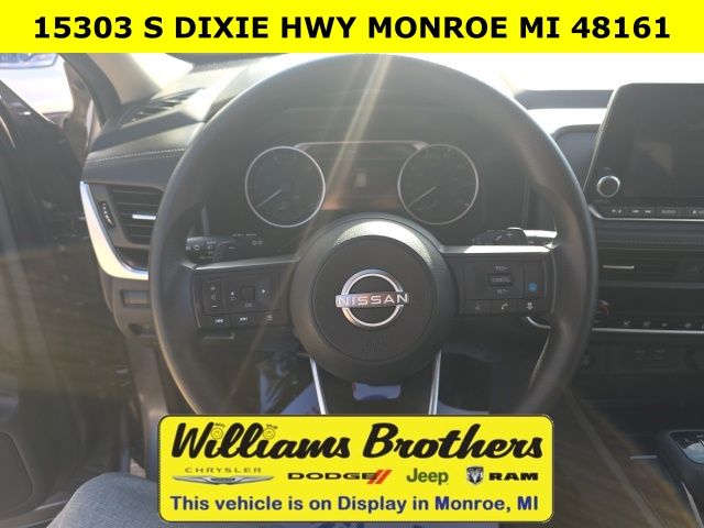 2024 Nissan Rogue SV - Gun Metallic exterior view 14