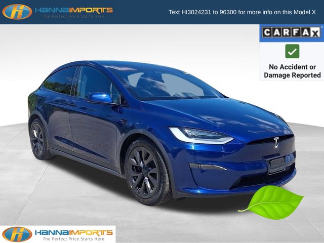Deep Blue Metallic 2022 Tesla Model X SUV / Crossover All-Wheel Drive 1-Speed Automatic