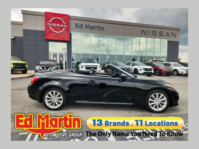 Black Obsidian 2013 INFINITI G37 Convertible Rear-Wheel Drive 7-Speed Automatic