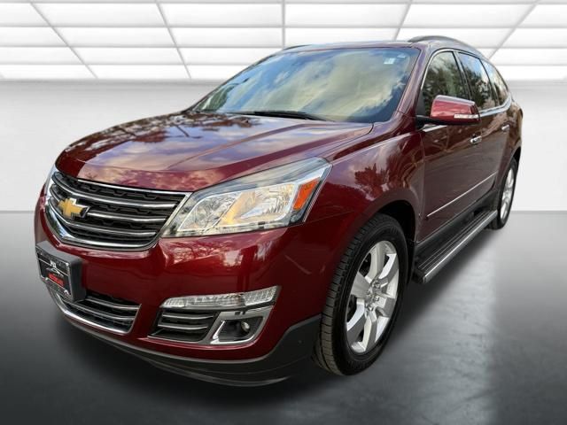 Siren Red Tintcoat 2015 Chevrolet Traverse LTZ AWD SUV / Crossover All-Wheel Drive 6-Speed Automatic
