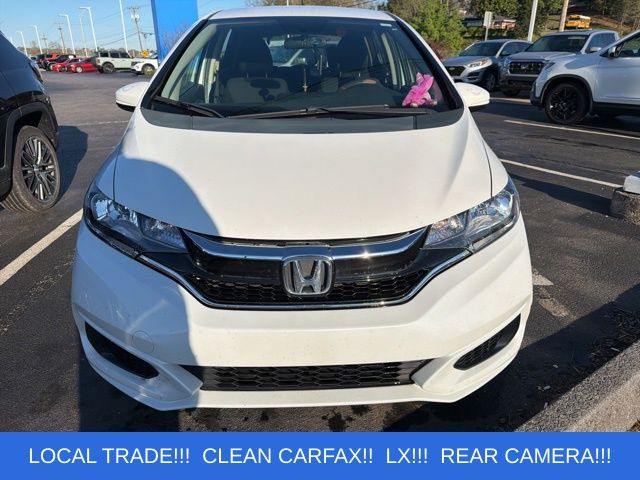 White 2019 Honda Fit LX FWD Hatchback Front-Wheel Drive Continuously Variable Transmission