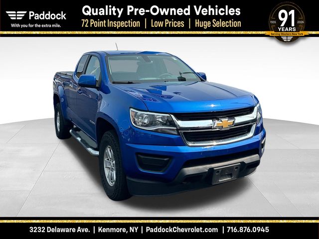 Kinetic Blue Metallic 2018 Chevrolet Colorado Pickup Truck Four-Wheel Drive 8-Speed Automatic