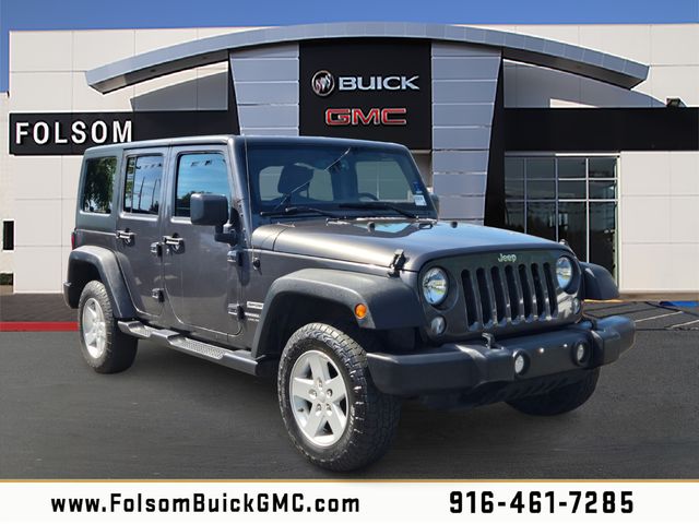 Gray (Granite Crystal Metallic Clearcoat) 2018 Jeep Wrangler SUV / Crossover Four-Wheel Drive 5-Speed Automatic