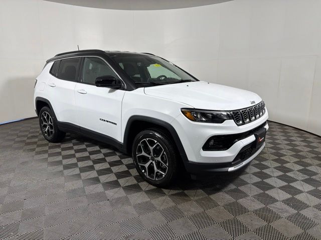 Bright White Clearcoat 2026 Jeep Compass SUV / Crossover Four-Wheel Drive 8-Speed Automatic