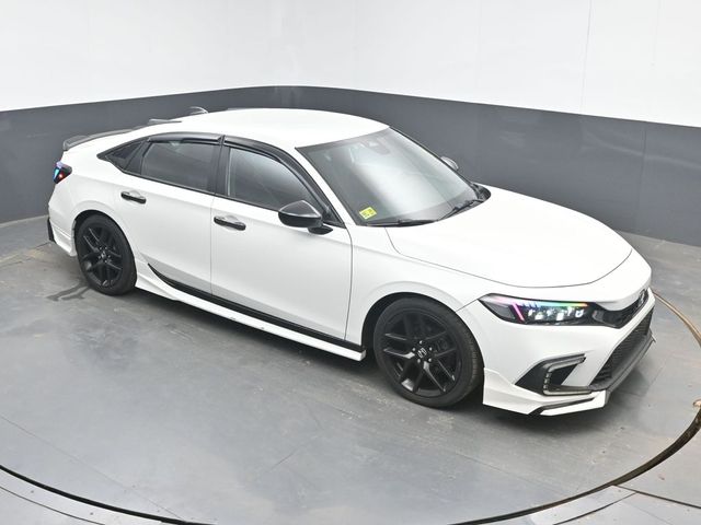 White 2023 Honda Civic Sedan Front-Wheel Drive Continuously Variable Transmission