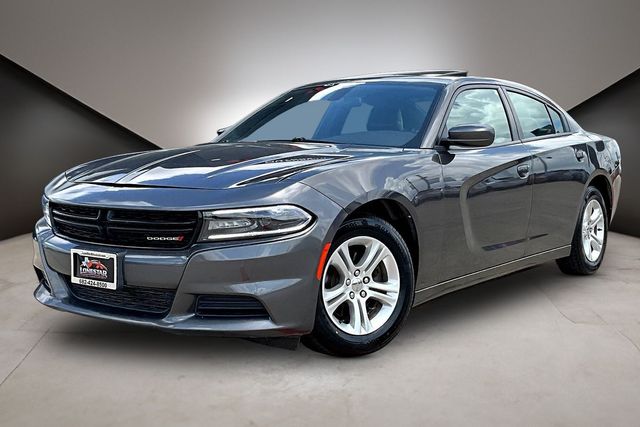 Gray (Granite Crystal Metallic Clearcoat) 2021 Dodge Charger SXT RWD Sedan Rear-Wheel Drive 8-Speed Automatic